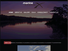 Tablet Screenshot of marinedynamix.com.au
